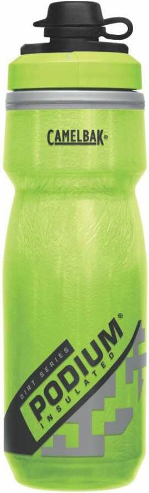 CamelBak Insulated Mountain Bike Water Bottle, Lime