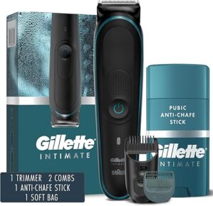 Gillette Intimate Men’s Pubic Hair Trimmer, Waterproof