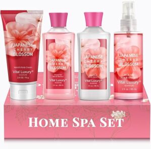 Vital Luxury Japanese Cherry Blossom Spa Set
