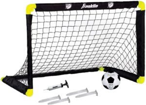 Franklin Sports Kids Mini Soccer Goal Set with Ball