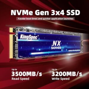 KingSpec NX 1TB Gen3x4 NVMe SSD