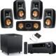 Klipsch 5.1 Surround System with Onkyo Receiver