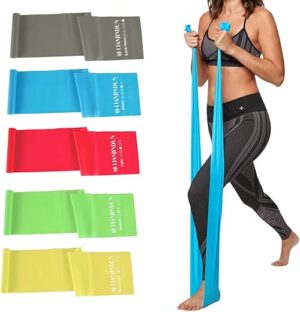 lianjindun Latex-Free Resistance Bands for Exercise