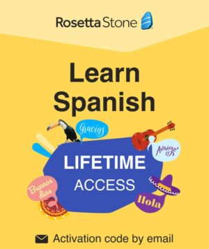 Rosetta Stone Lifetime Spanish Course | All Devices