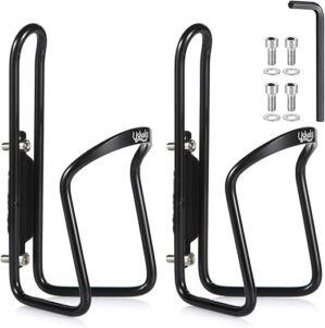 USHAKE Lightweight Aluminum Bike Water Bottle Cages