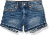 BLANKNYC Medium Wash Released Hem Denim Shorts