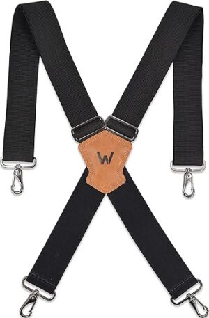 WELKINLAND Men's 2Inch Heavy Duty Suspenders