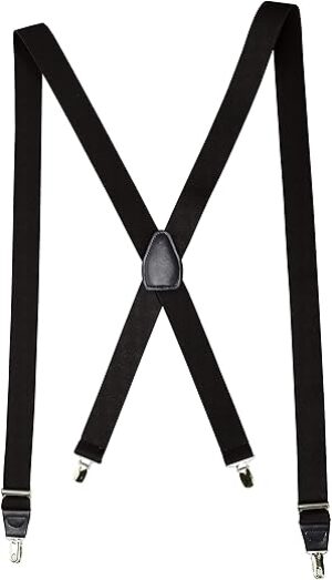 Dockers Men's Adjustable Solid Suspender