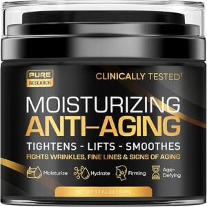 PURE RESEARCH Men's Anti-Aging Face Cream - 1.7 oz