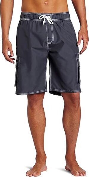 Kanu Surf Men's Barracuda Swim Trunks, All Sizes