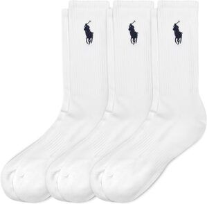 POLO RALPH LAUREN Men's Classic Big Pony Crew Socks