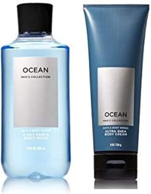 Bath & Body Works Men's Collection Ultra Shea Body Cream & Wash OCEAN