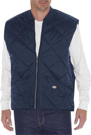 Dickies Men's Diamond Quilted Nylon Vest