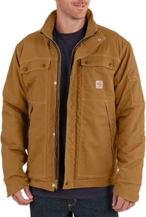 Carhartt Men's Flame Resistant Insulated Coat