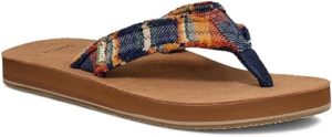 Sanuk Fraid Not Blanket Flip-Flops