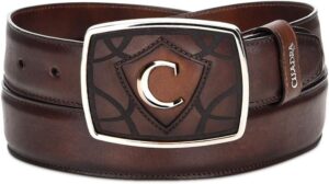 Cuadra Men’s Genuine Leather Cowboy Belt