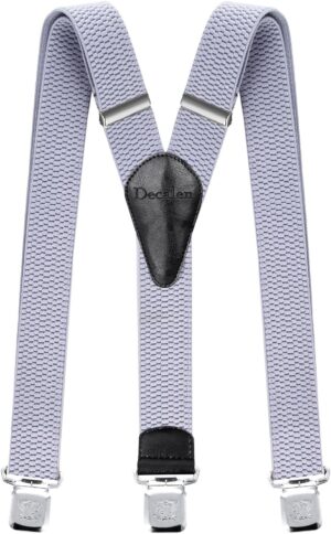Decalen Heavy Duty Y Shape Suspenders