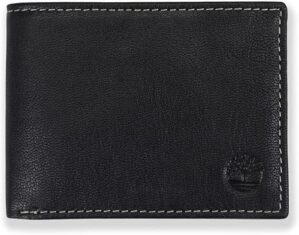 Timberland Men's Leather Passcase Security RFID Wallet