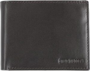 Steve Madden Men's Leather RFID Wallet
