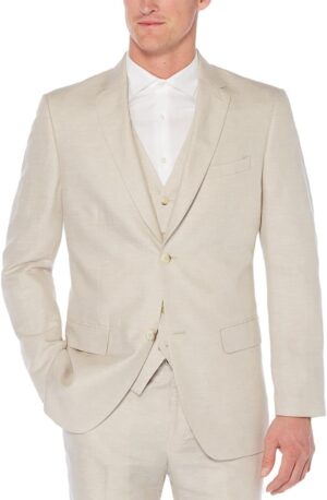Perry Ellis Men's Linen-Blend Suit Jacket