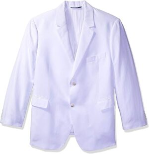 Perry Ellis Men's Linen-Blend Regular Fit Blazer