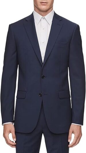 DKNY Men's Modern Fit High Performance Suit Separates