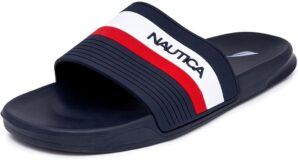 Nautica Men's Open Toe Slide Sandals