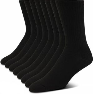 True Religion Men's Premium Athletic Crew Socks