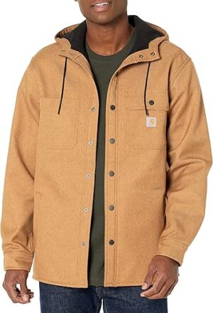 Carhartt Men’s Rain Defender Heavyweight Hooded Jacket