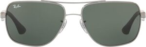 Ray-Ban RB3483 Metal Square Sunglasses