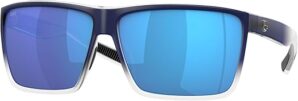 Costa Del Mar Men's Rincon Watersports Rectangular Sunglasses