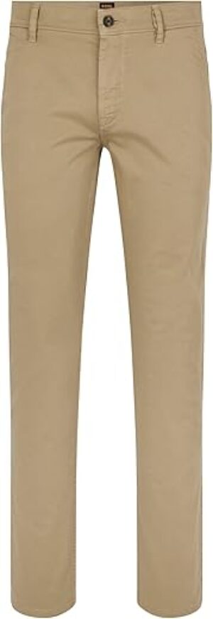 BOSS Men's Slim-fit Casual Chino Trousers