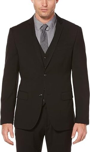 Perry Ellis Men's Slim Fit Stretch Jacket