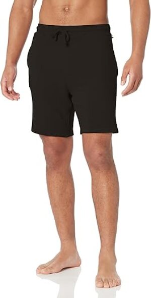 BOSS Men’s Soft Ribbed Sweat Shorts