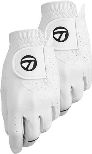 TaylorMade Men’s Stratus Tech Golf Gloves, 2-Pack