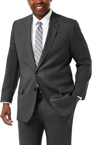 HAGGAR Men's Stretch Classic Fit Separates Suit