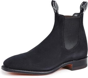 R.M. Williams Men's Suede Chelsea Boots