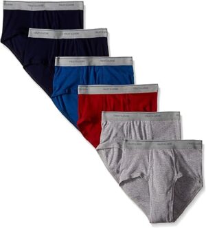 Fruit of the Loom Men's Tag-Free Cotton Briefs