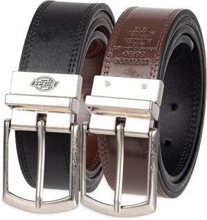 Dickies Men's Two-in-One Reversible Belt