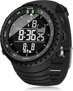 PALADA Men's Waterproof Tactical Digital Watch