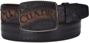Cuadra Men's Genuine Leather Western Belt