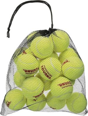 Tourna Mesh Bag with 18 Tennis Balls