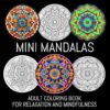 Mini Mandalas Adult Coloring Book