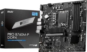 MSI PRO B760M-P DDR4 Motherboard