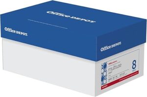 Office Depot Multiuse Letter Paper, 94 Bright, 8 Reams