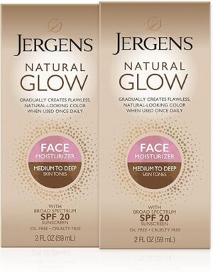Jergens Natural Glow Face Self Tanner Lotion