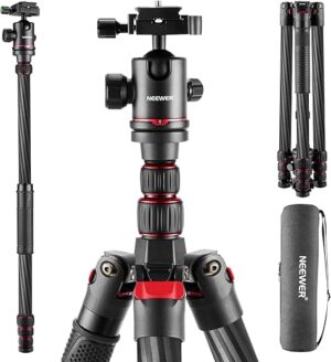 NEEWER 80.7" Carbon Fiber Tripod Monopod
