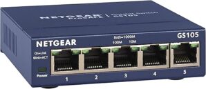 NETGEAR 5-Port Gigabit Ethernet Switch
