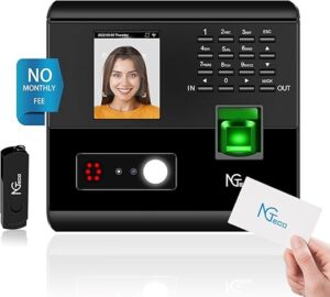 NGTeco Employee Time Clock with App