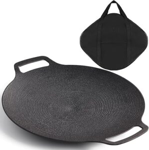 Sanbege Nonstick Korean Grill Pan, 13" BBQ Griddle
